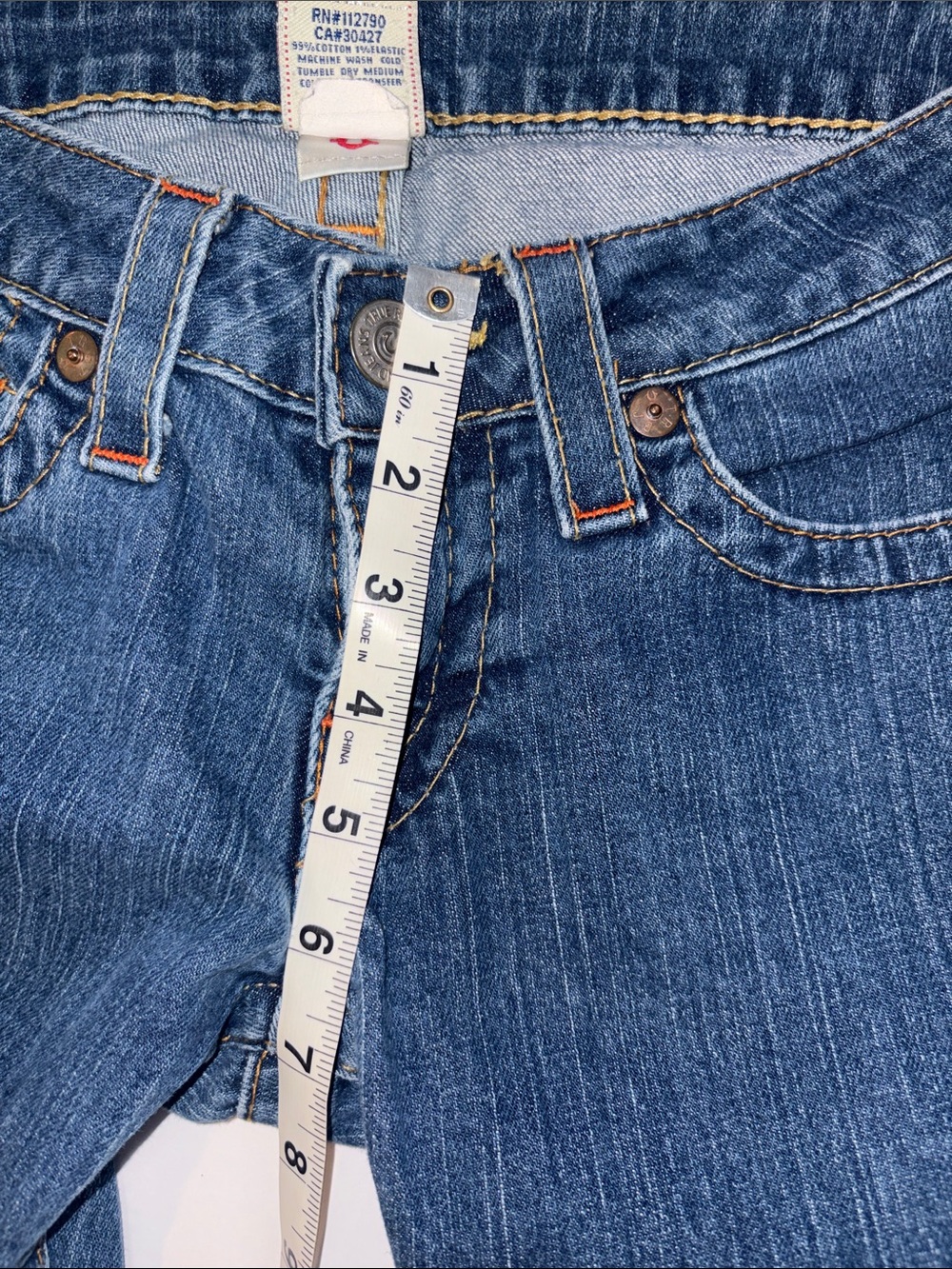 True Religion Women's Boot Cut Jeans - Blue - Picture 9 of 9